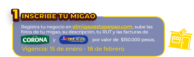 Paso 1 - Inscribe tu restaurante